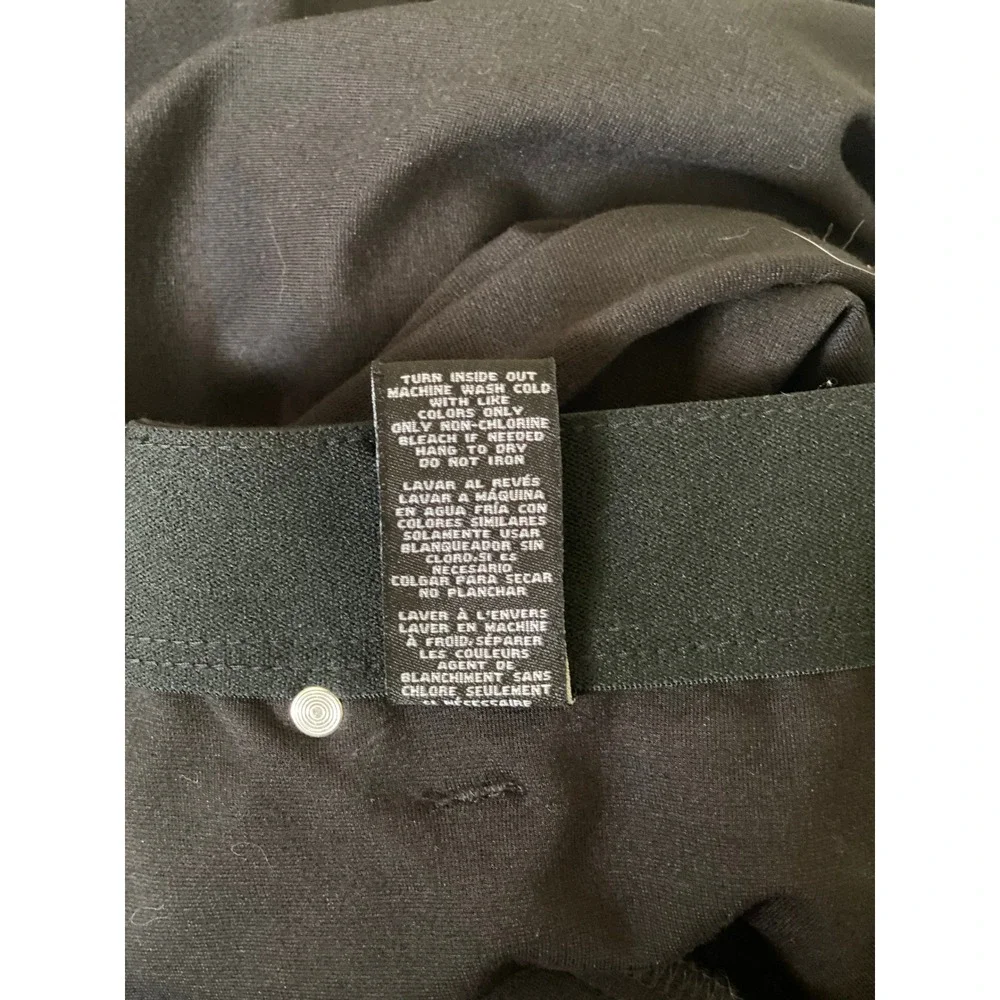 One5One Love My Fit Goddess Fit Black Flared Dress Pants Trousers  Size 12/31